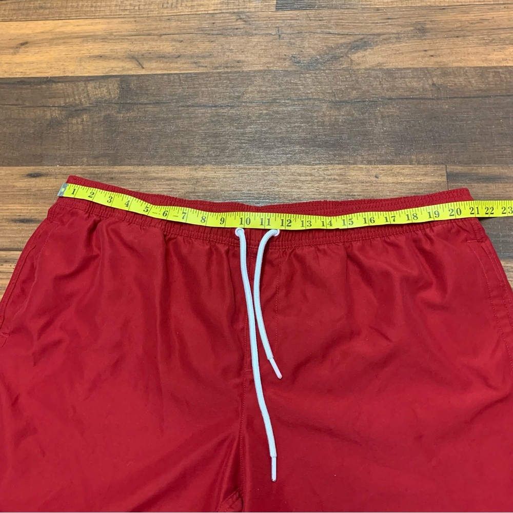 Amazon Essentials Men's 9" Quick-Dry Swim Trunk Shorts Red XXL - Picture 6 of 12